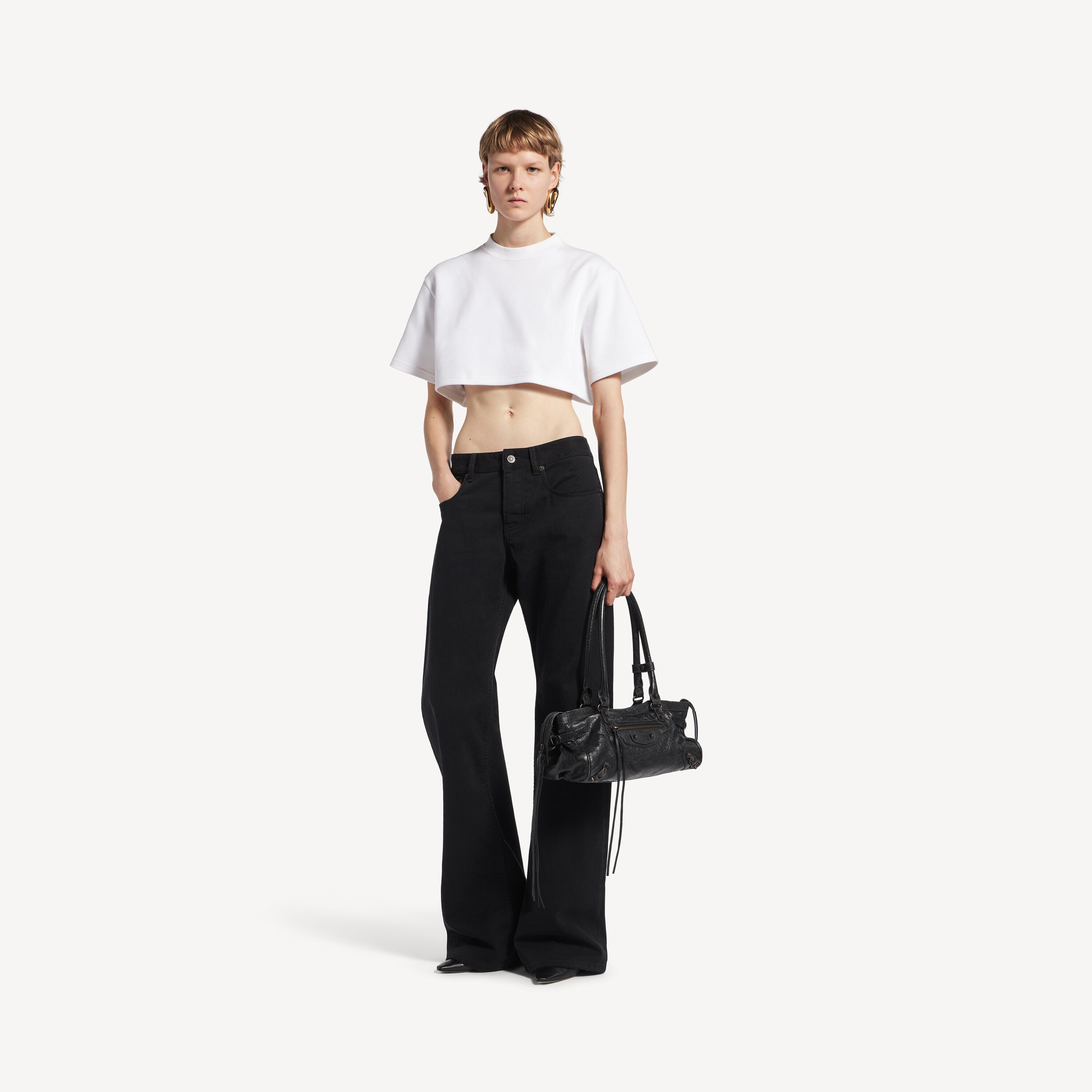 Balenciaga Le City Bag East-West – Black