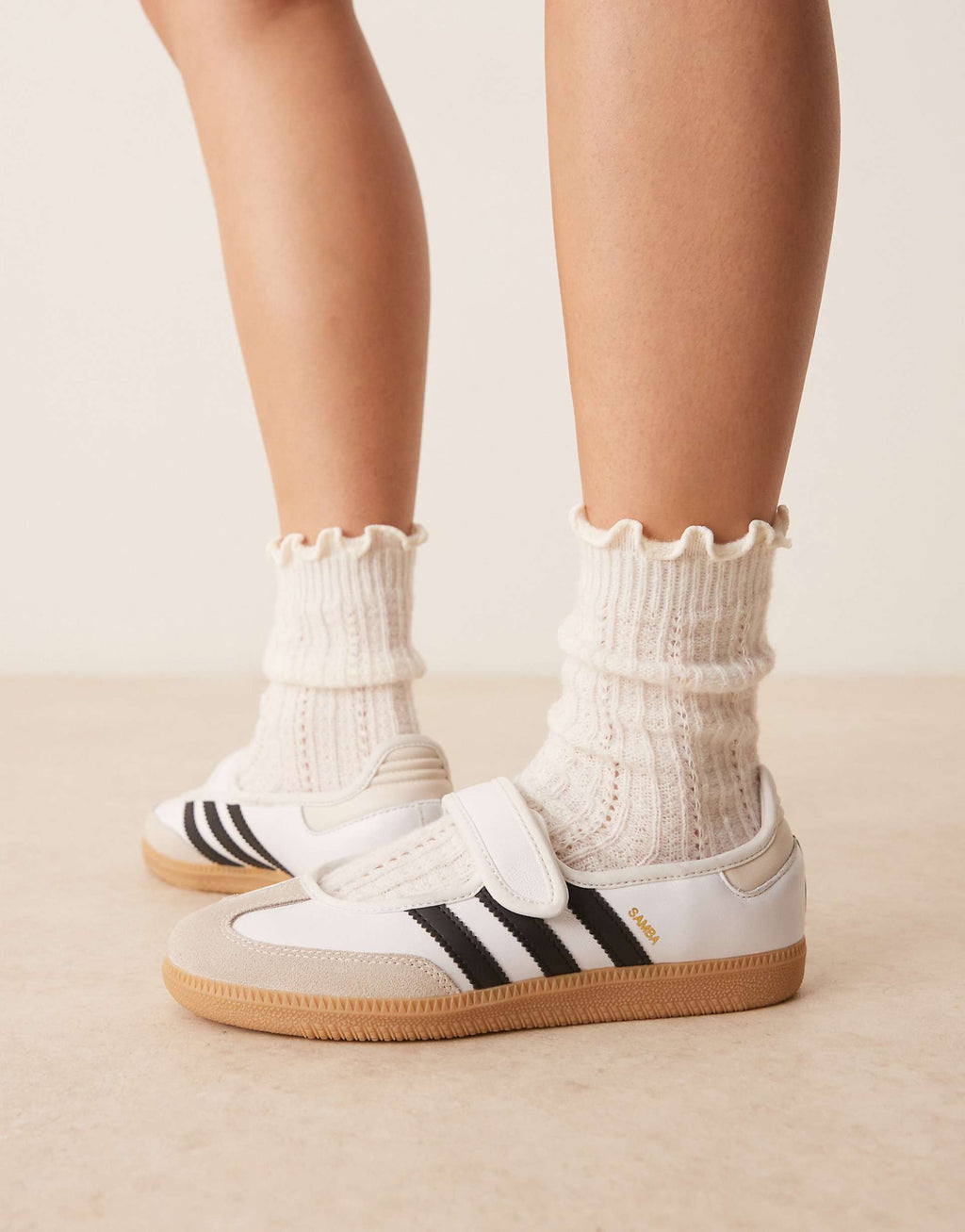 adidas Samba Jane – Cream White / Black