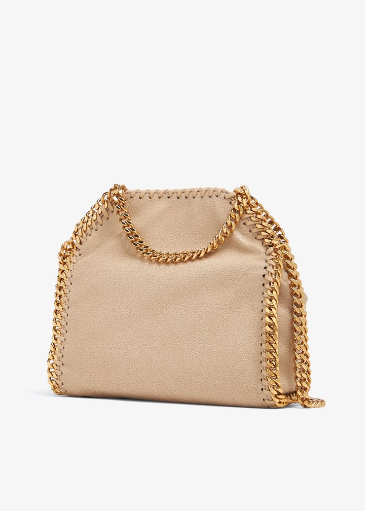 Stella McCartney Falabella Tiny Tote Bag – beige