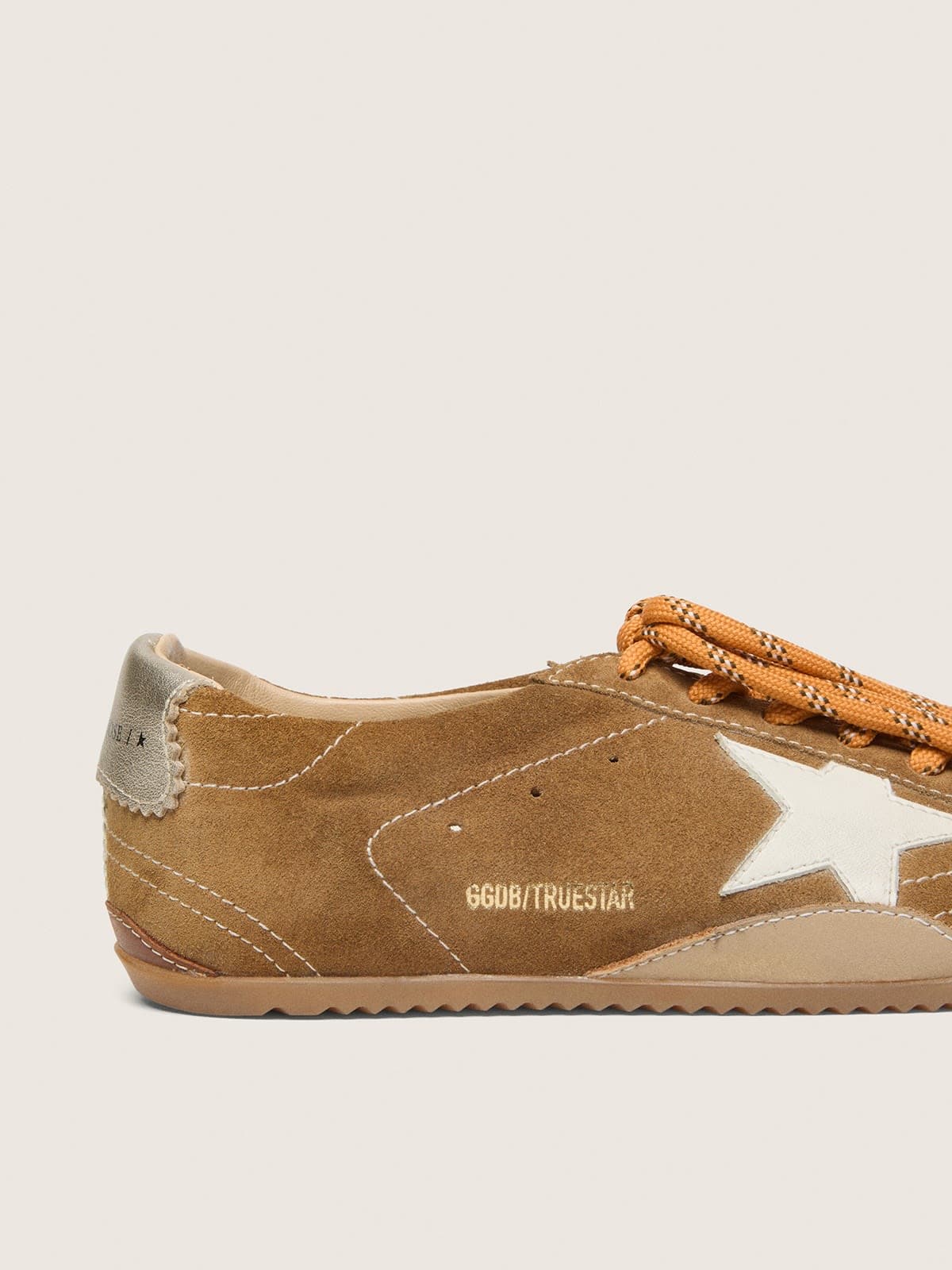 Golden Goose true-star Camel Suede Star Sneakers
