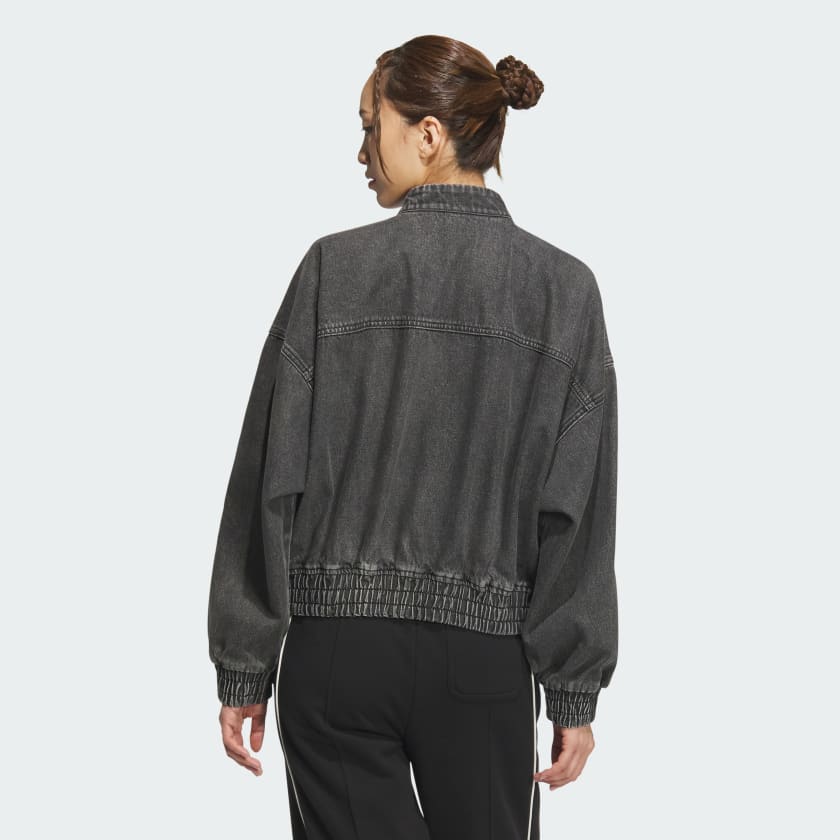 adidas Originals Denim Lacing FB Jacket – Black