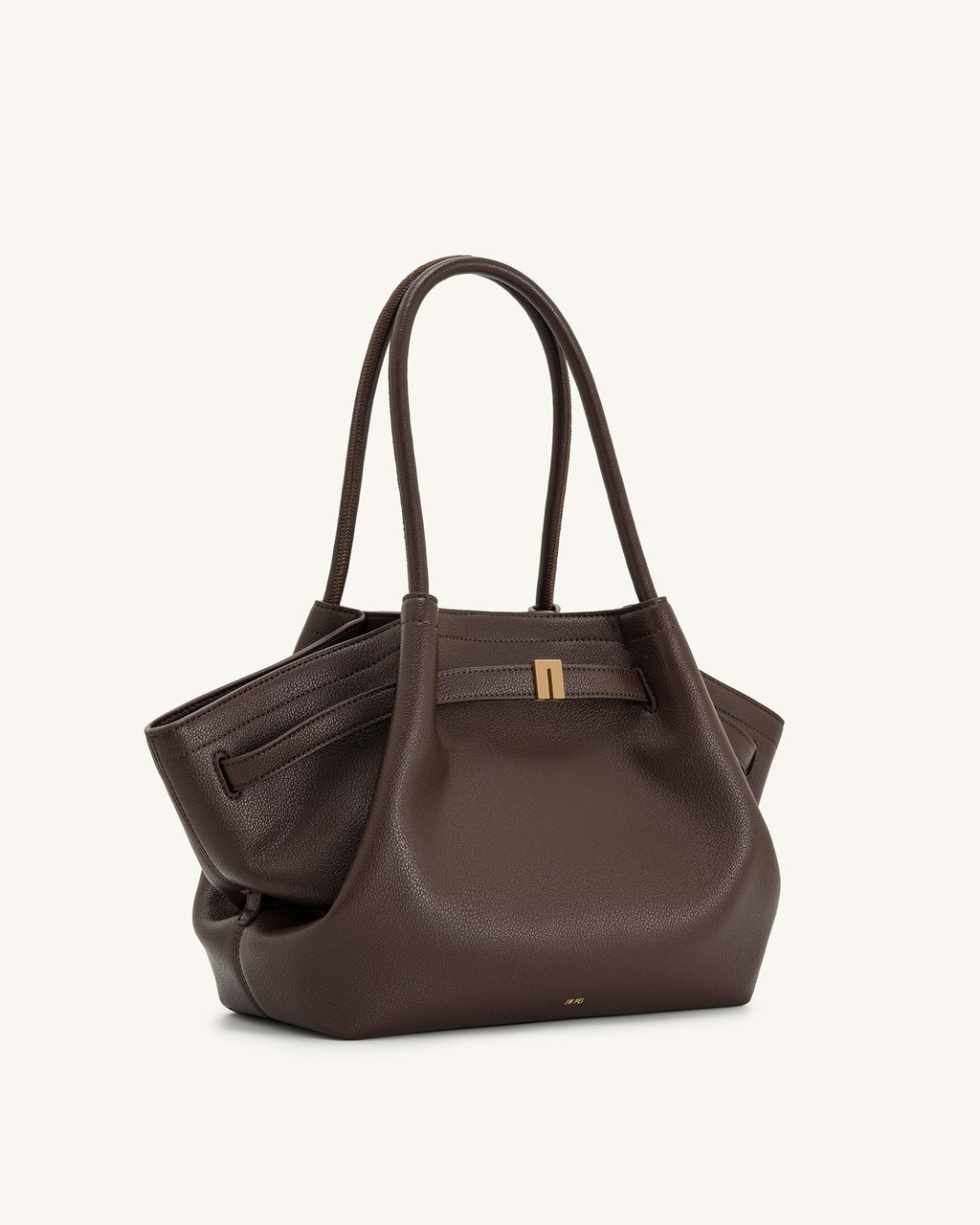 JW PEI Hana Medium Tote Bag – Dark Brown