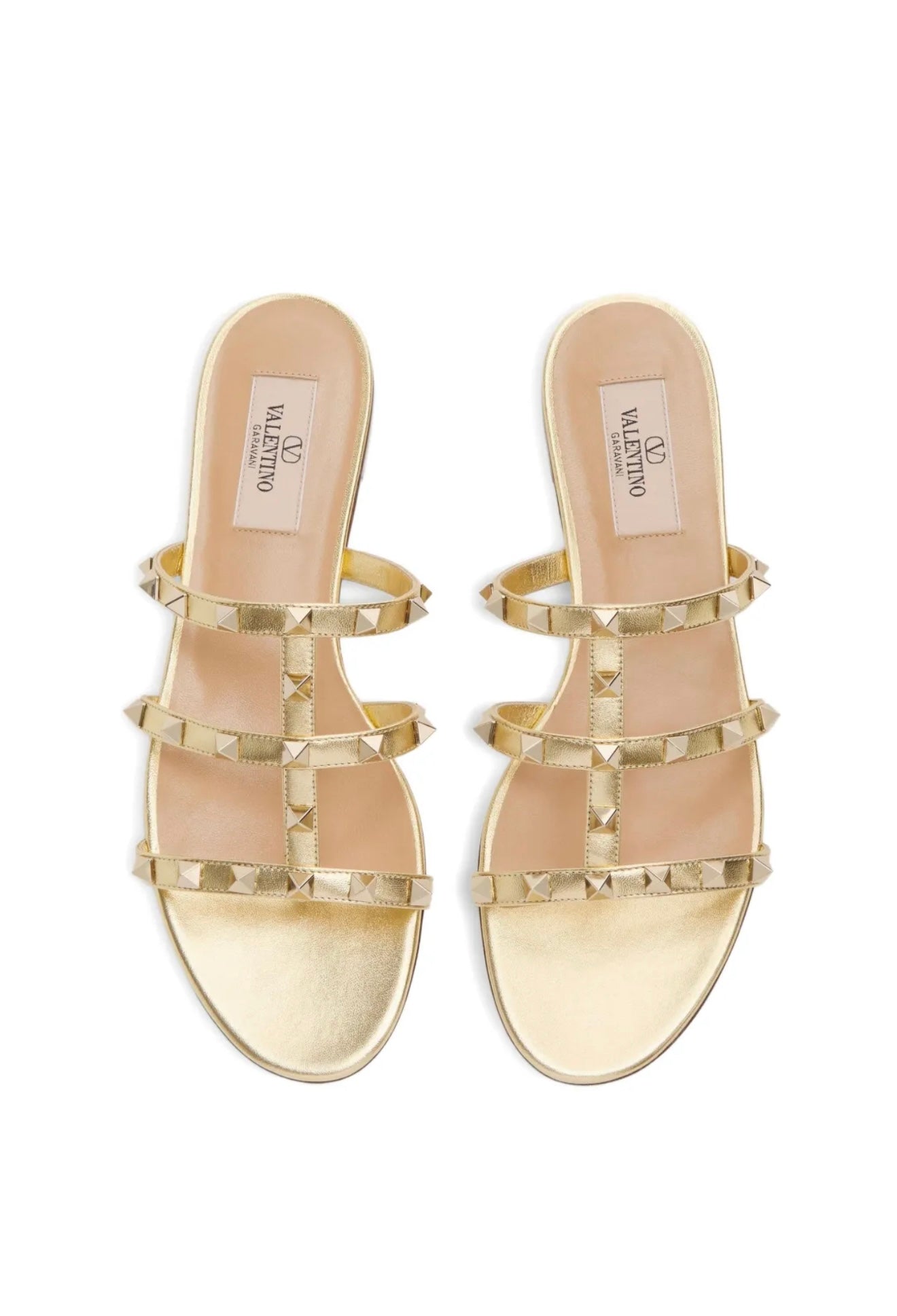 Valentino Garavani Rockstud Flat Sandals