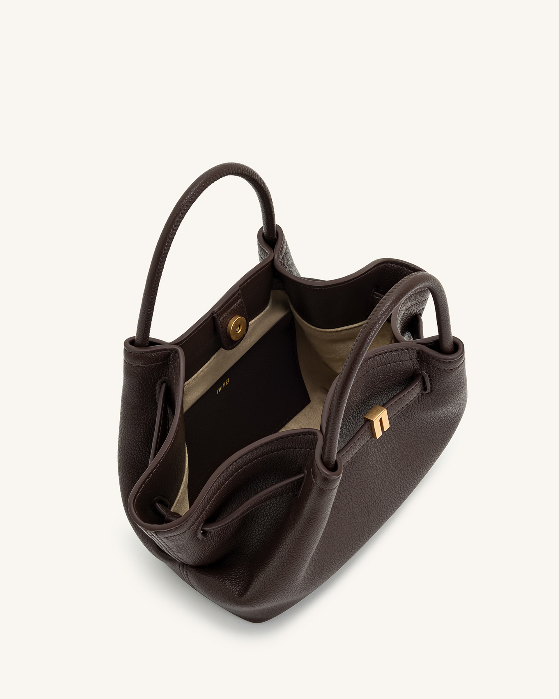 JW PEI Hana Mini Tote Bag – Dark Brown
