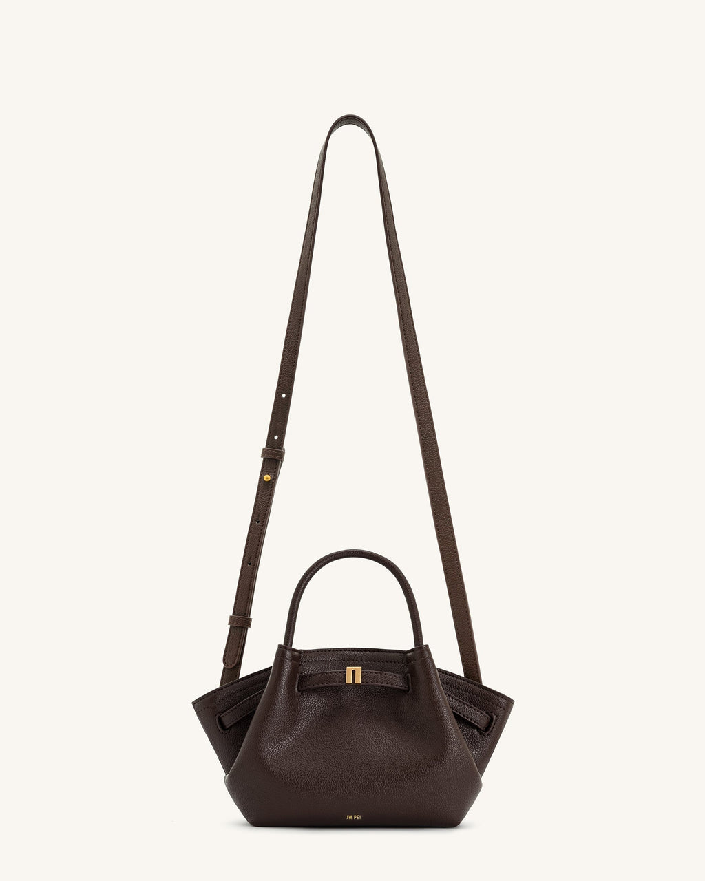 JW PEI Hana Mini Tote Bag – Dark Brown