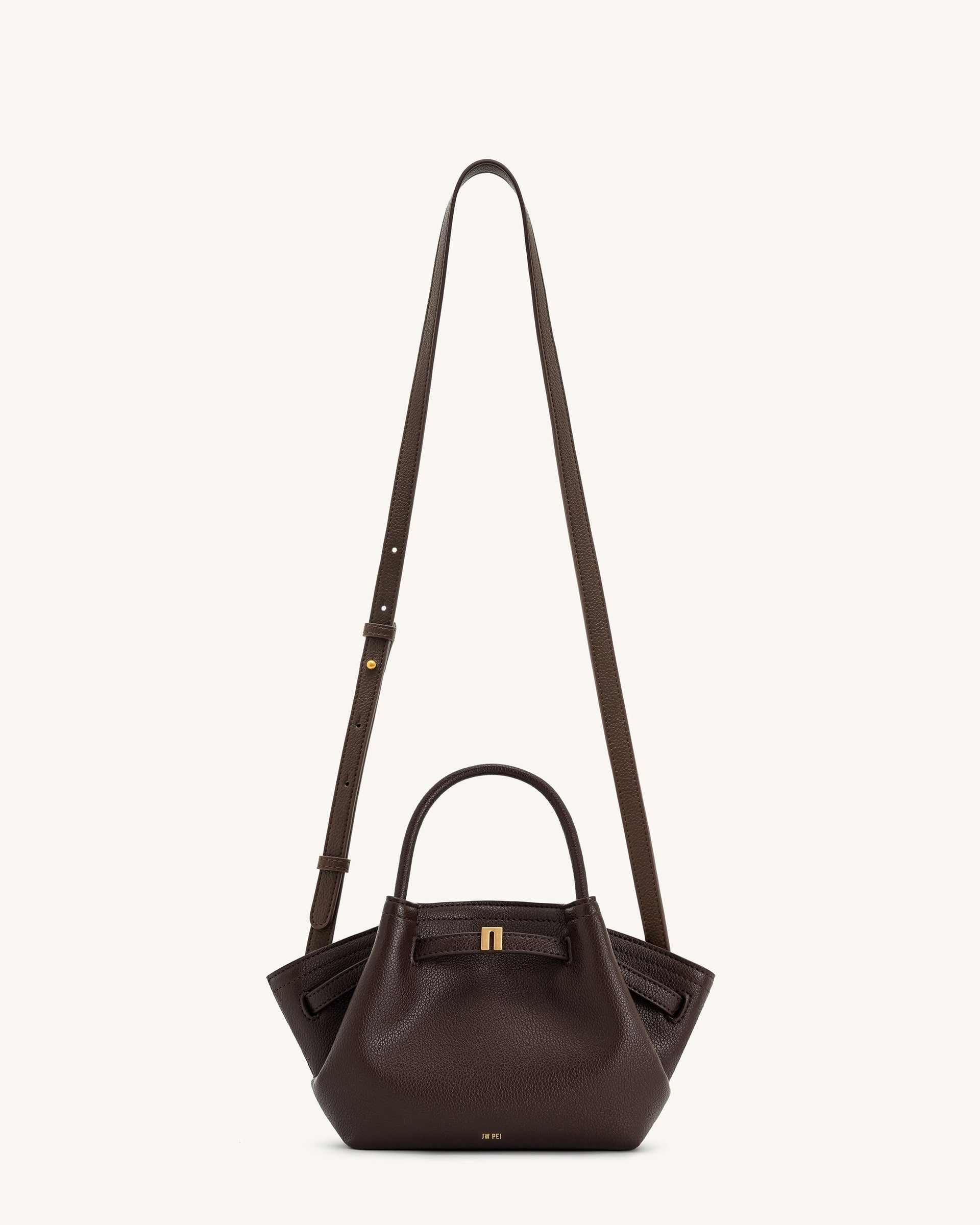 JW PEI Hana Mini Tote Bag – Dark Brown