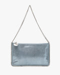 Stella McCartney Falabella Pochette Shoulder Bag – Silver blue