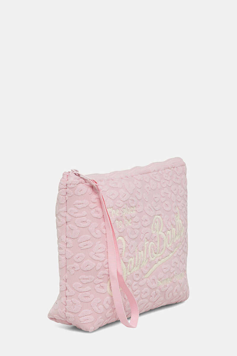 MC2 Saint Barth Aline Terry Pouch – Pink