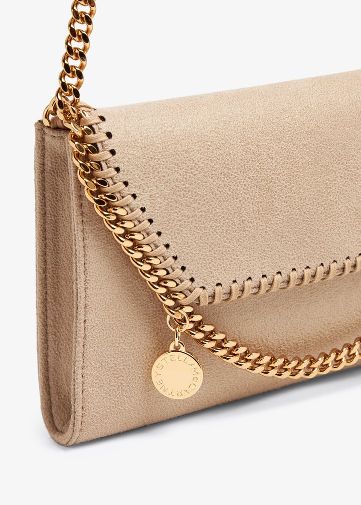 Stella McCartney Falabella Wallet on Chain – Clotted Cream