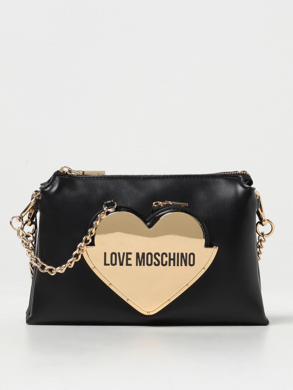 Original Love Moschino Baby Heart Shoulder Bag – Black / Gold
