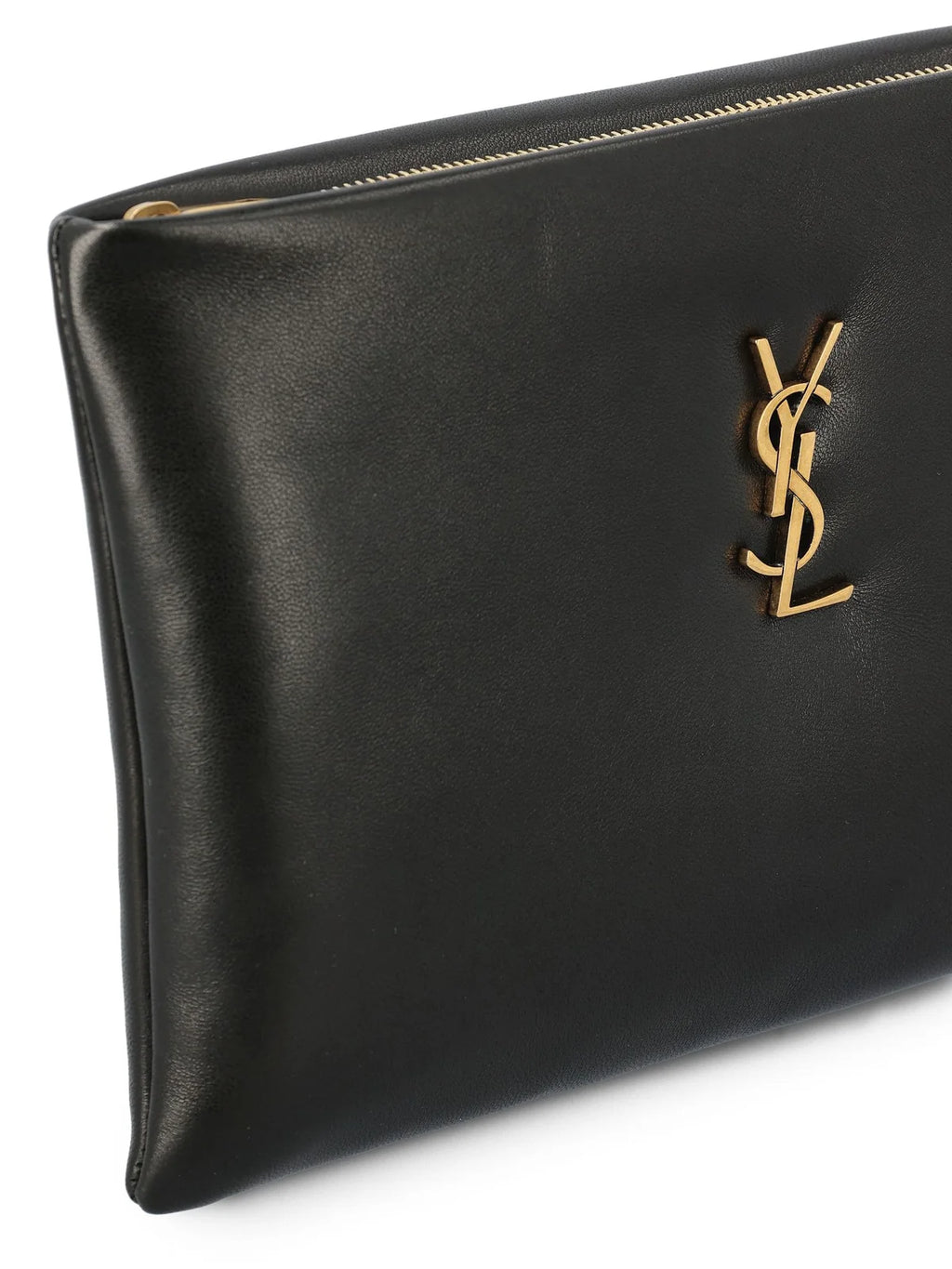 Saint Laurent Cassandre Large Pouch – Black