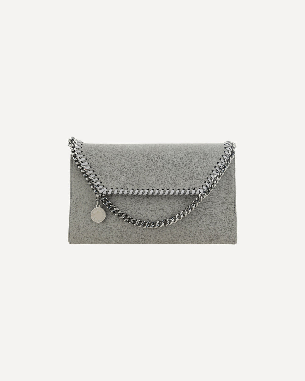 Stella McCartney Falabella Wallet on Chain – Grey