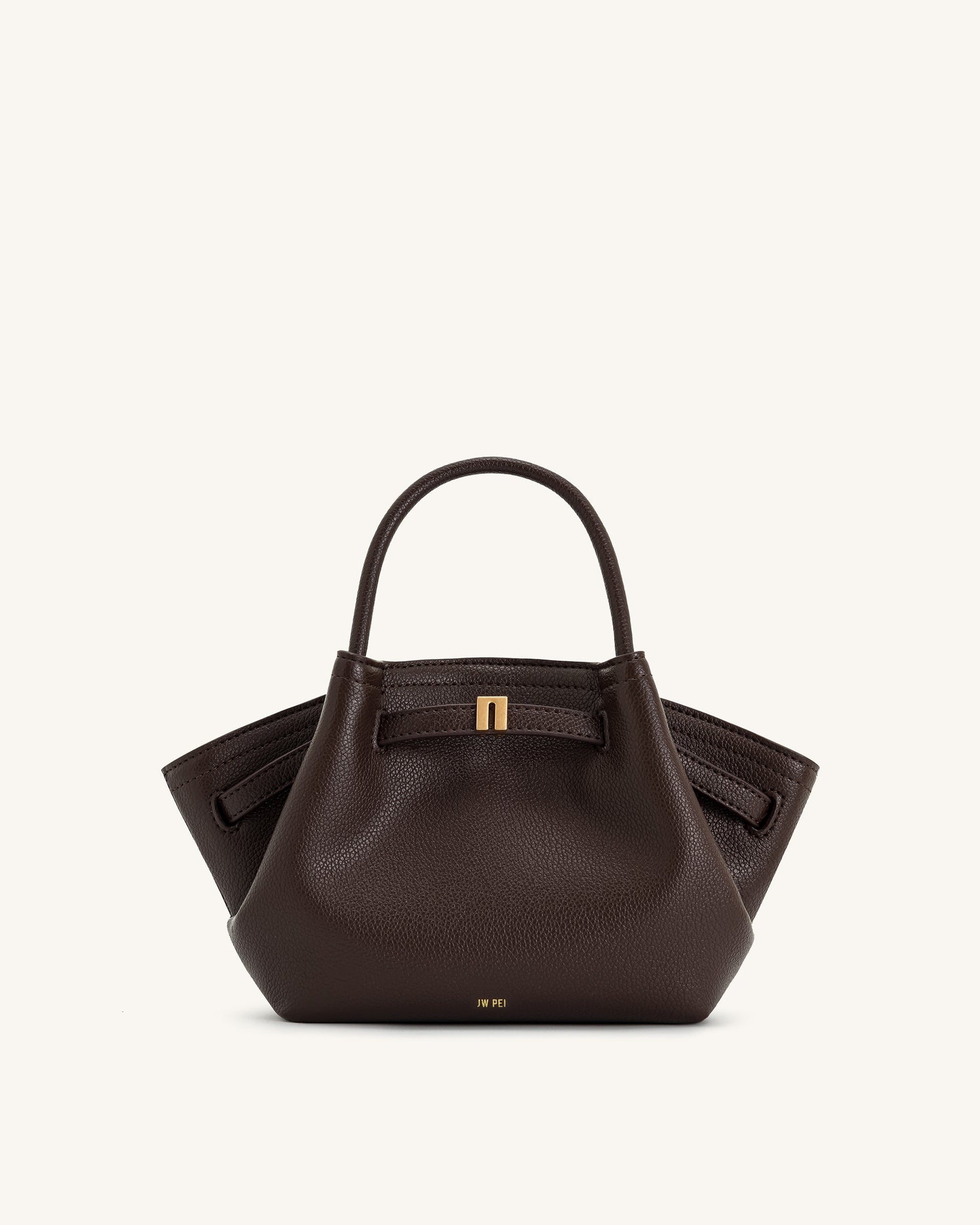 JW PEI Hana Mini Tote Bag – Dark Brown