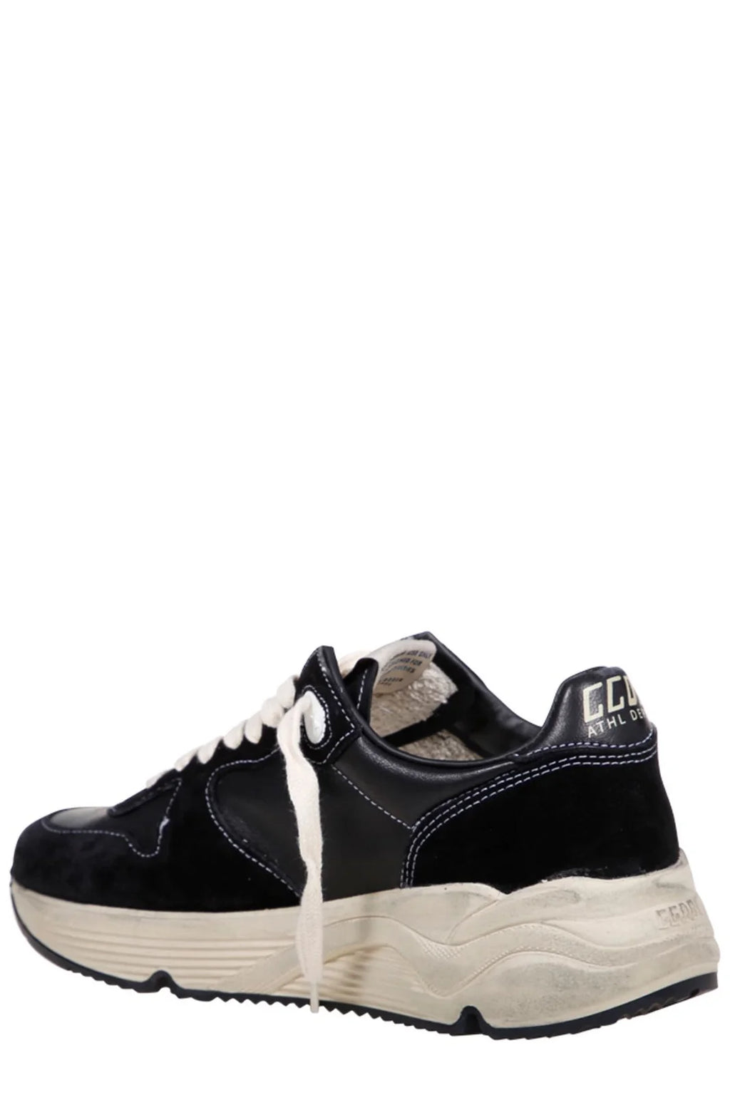 Golden Goose Running Sole Sneakers – Black & White