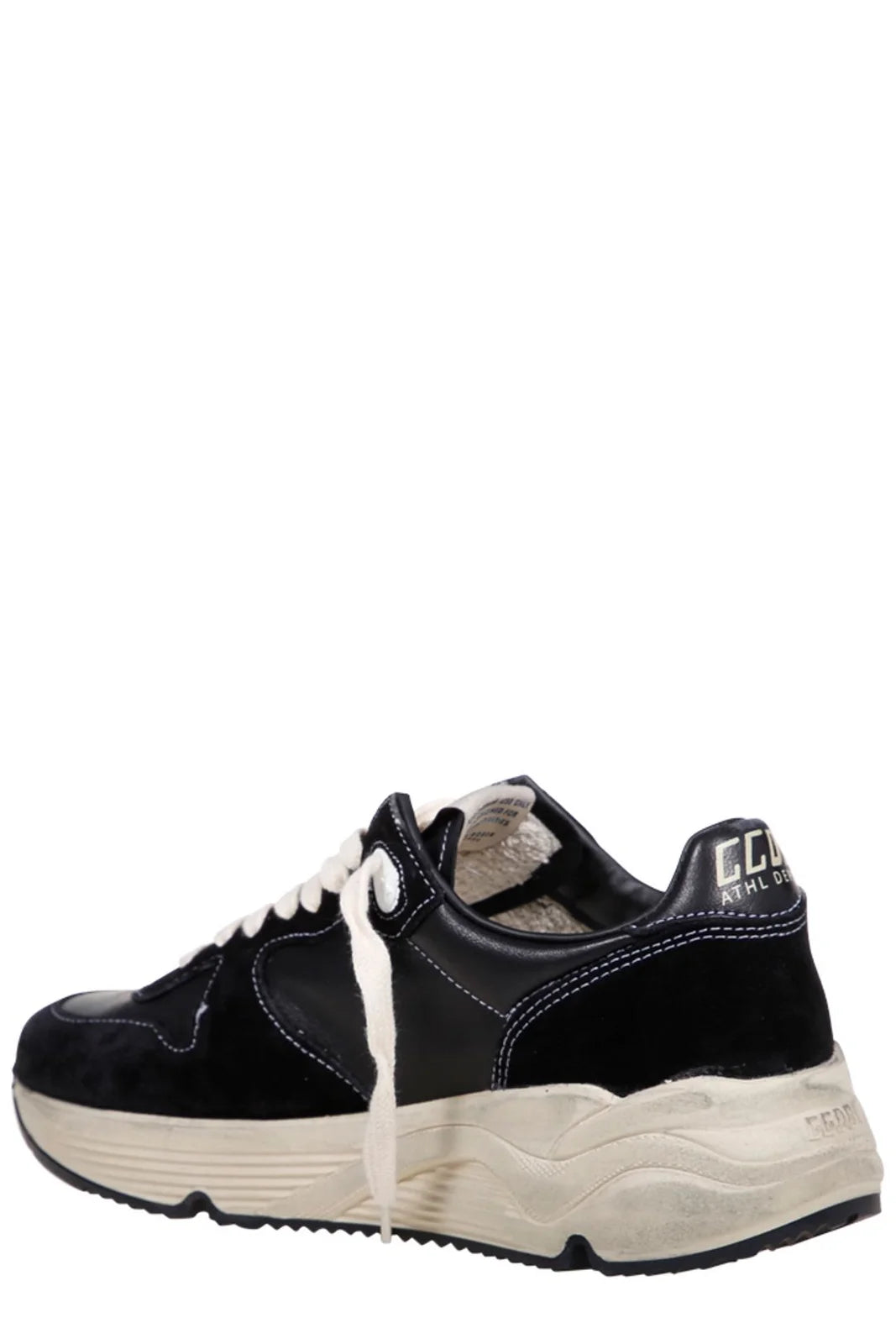 Golden Goose Running Sole Sneakers – Black & White