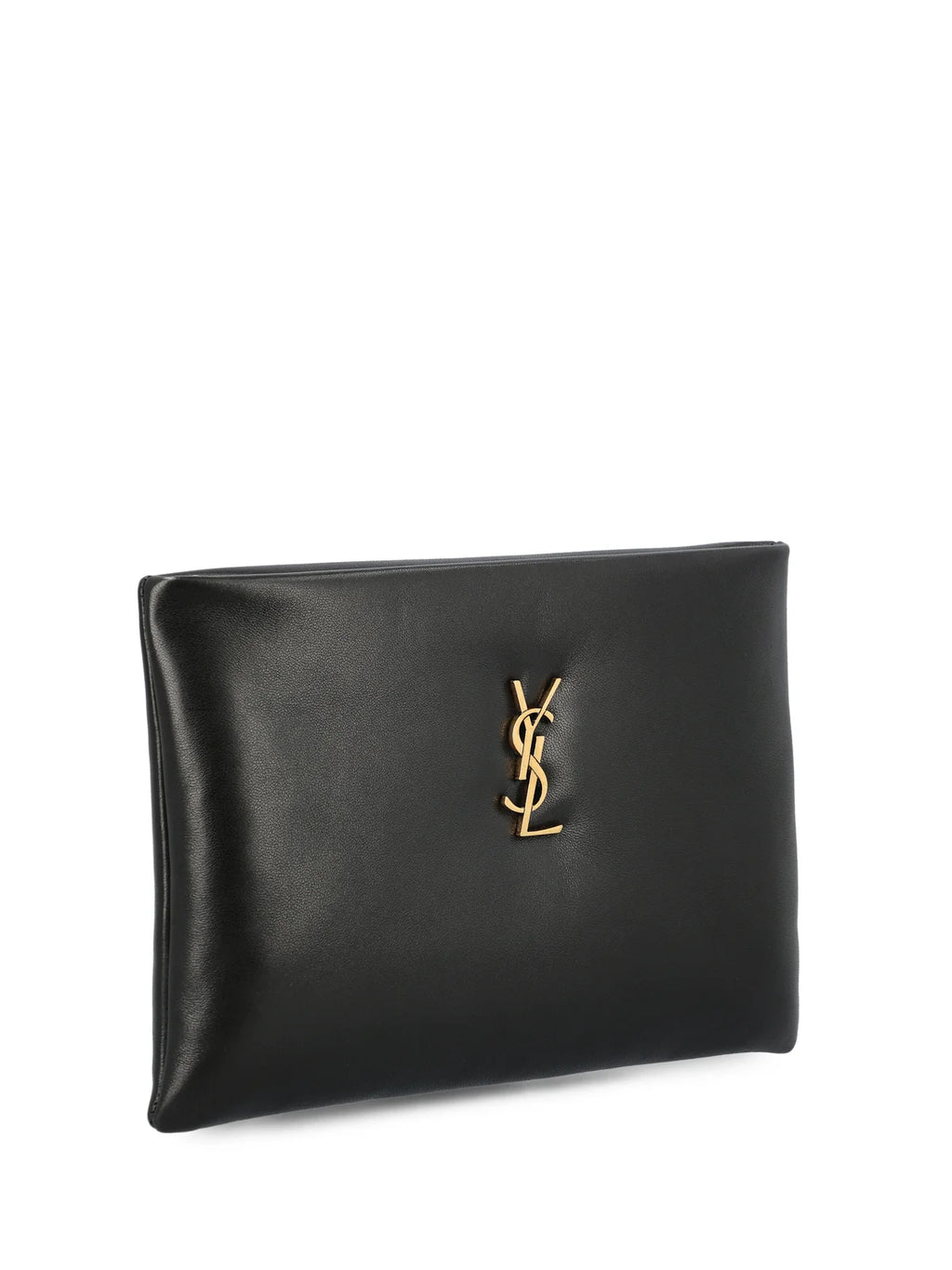 Saint Laurent Cassandre Large Pouch – Black