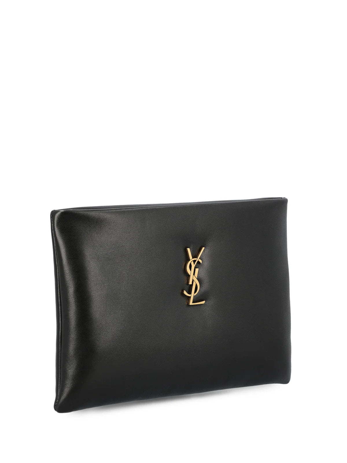 Saint Laurent Cassandre Large Pouch – Black