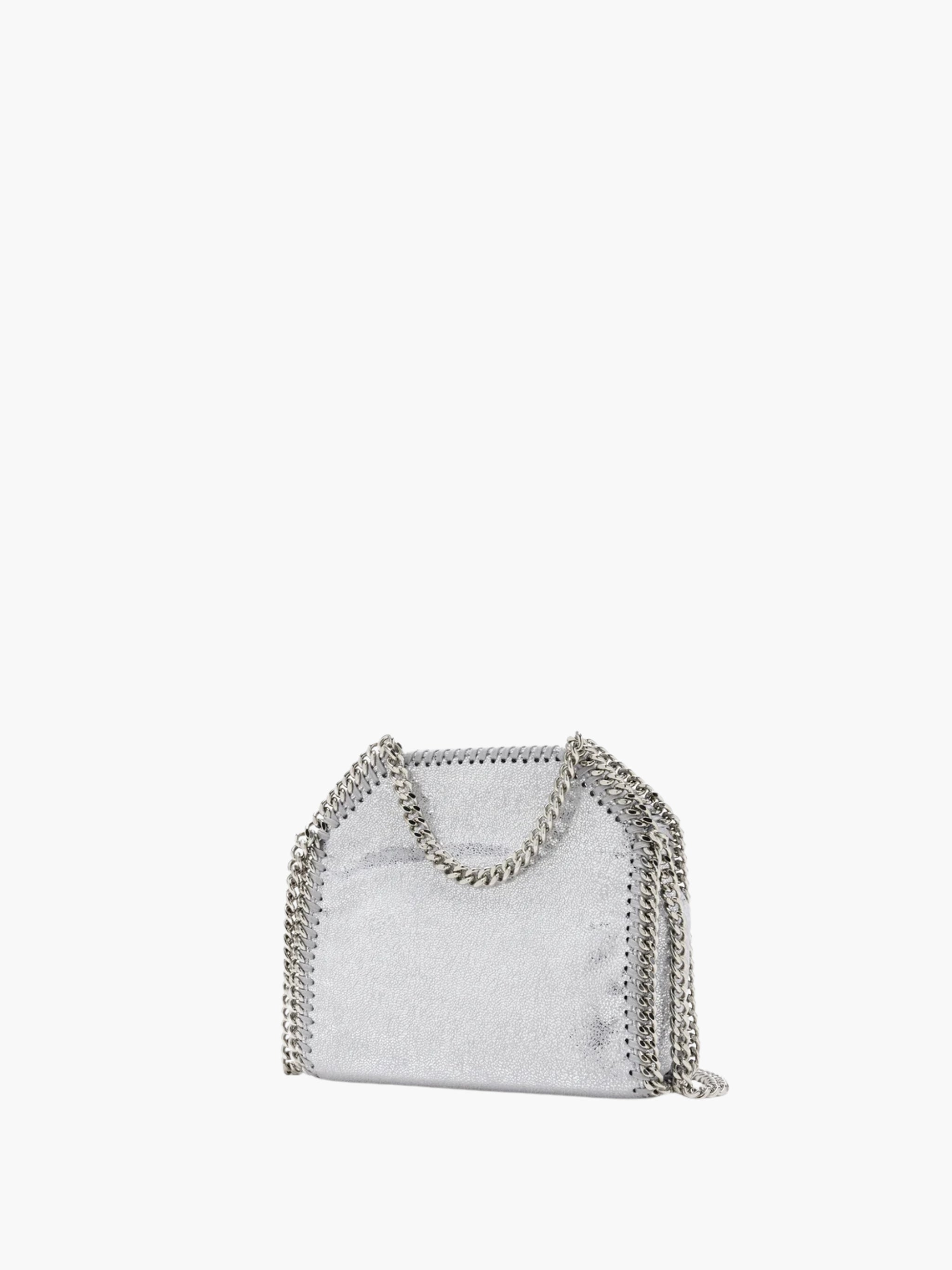 Stella McCartney Falabella Tiny Tote Bag – Silver