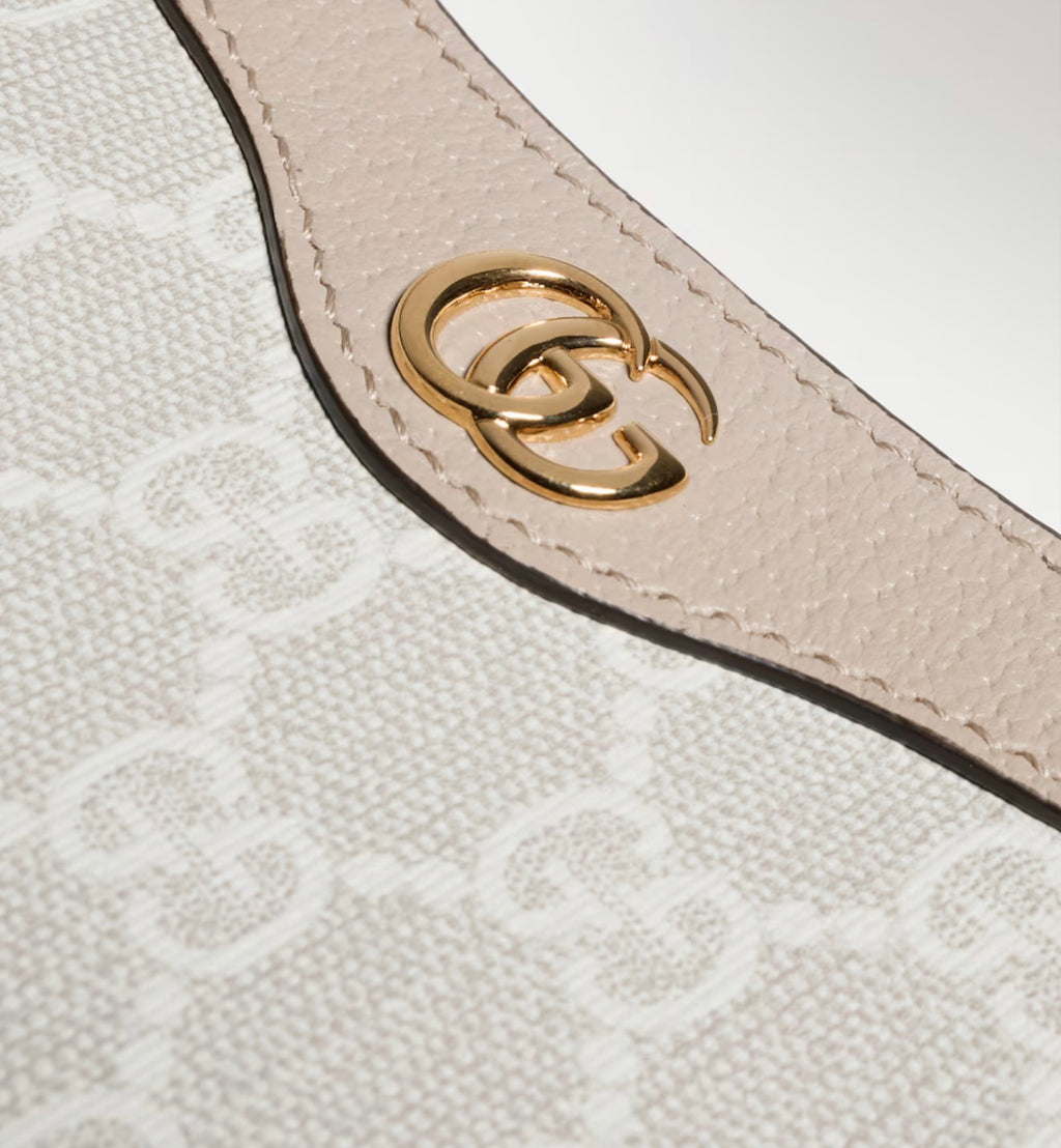 Gucci Ophidia Mini leather-trimmed shoulder bag