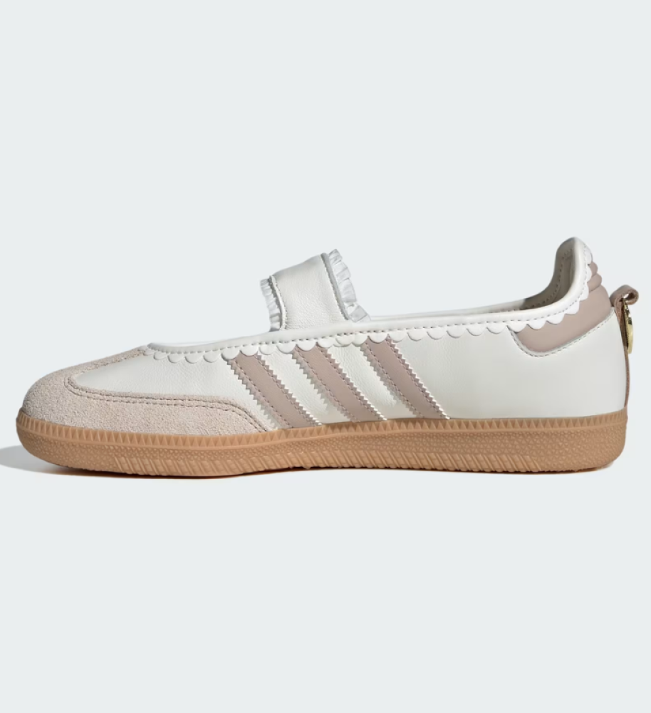 adidas Samba Jane Frill Pack – Cloud White / Wonder Taupe
