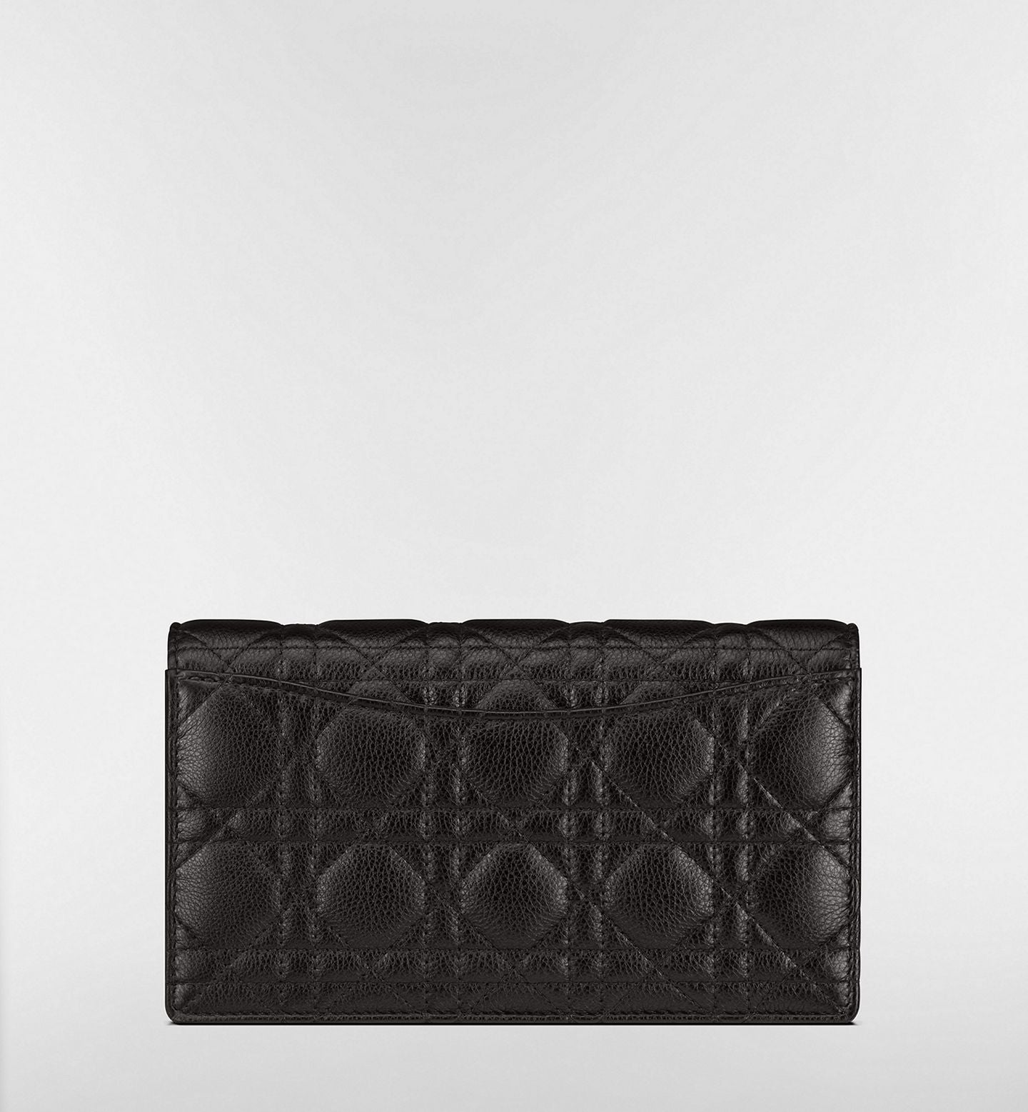 Dior Caro Pouch with Chain – Black