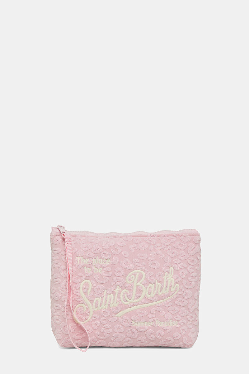 MC2 Saint Barth Aline Terry Pouch – Pink
