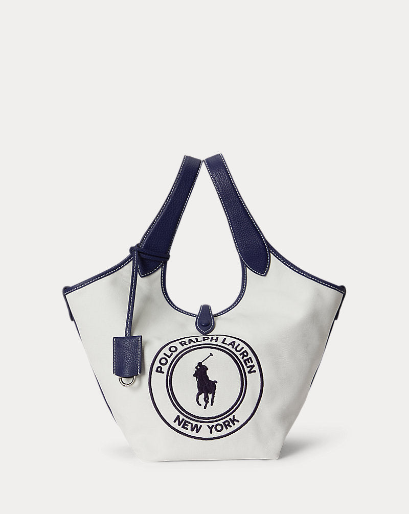 Polo Ralph Lauren Polo Play Logo Canvas Tote