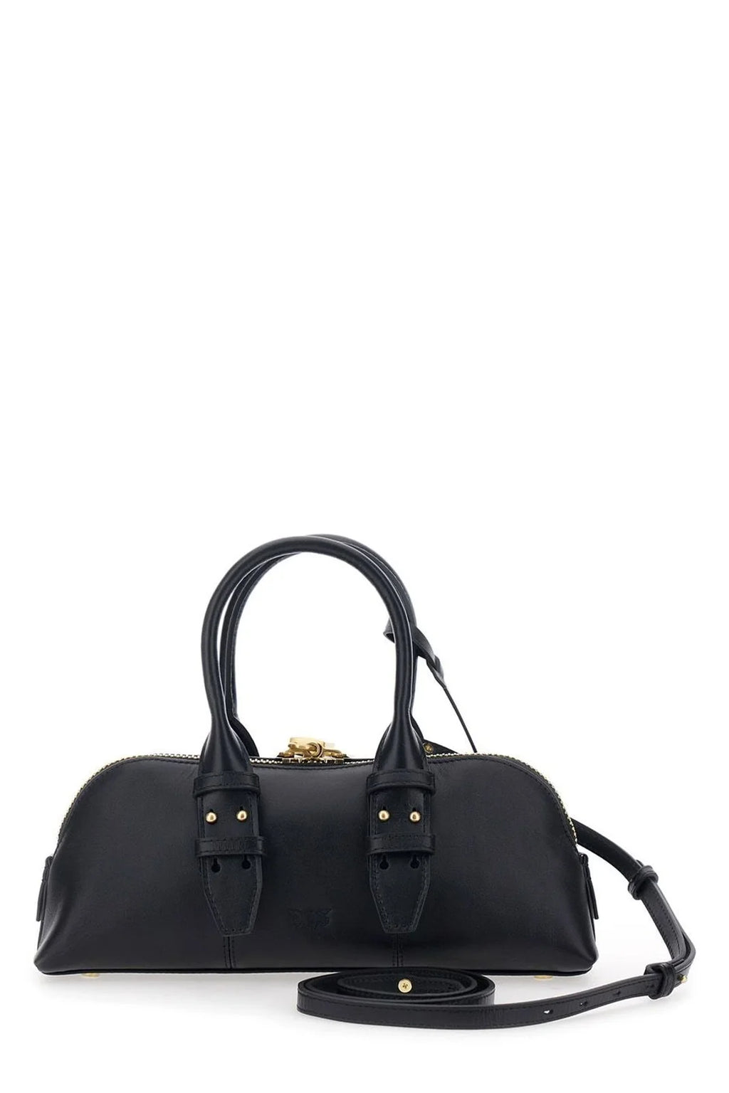 PINKO Mini Escape Bag Bowling Bag – Black