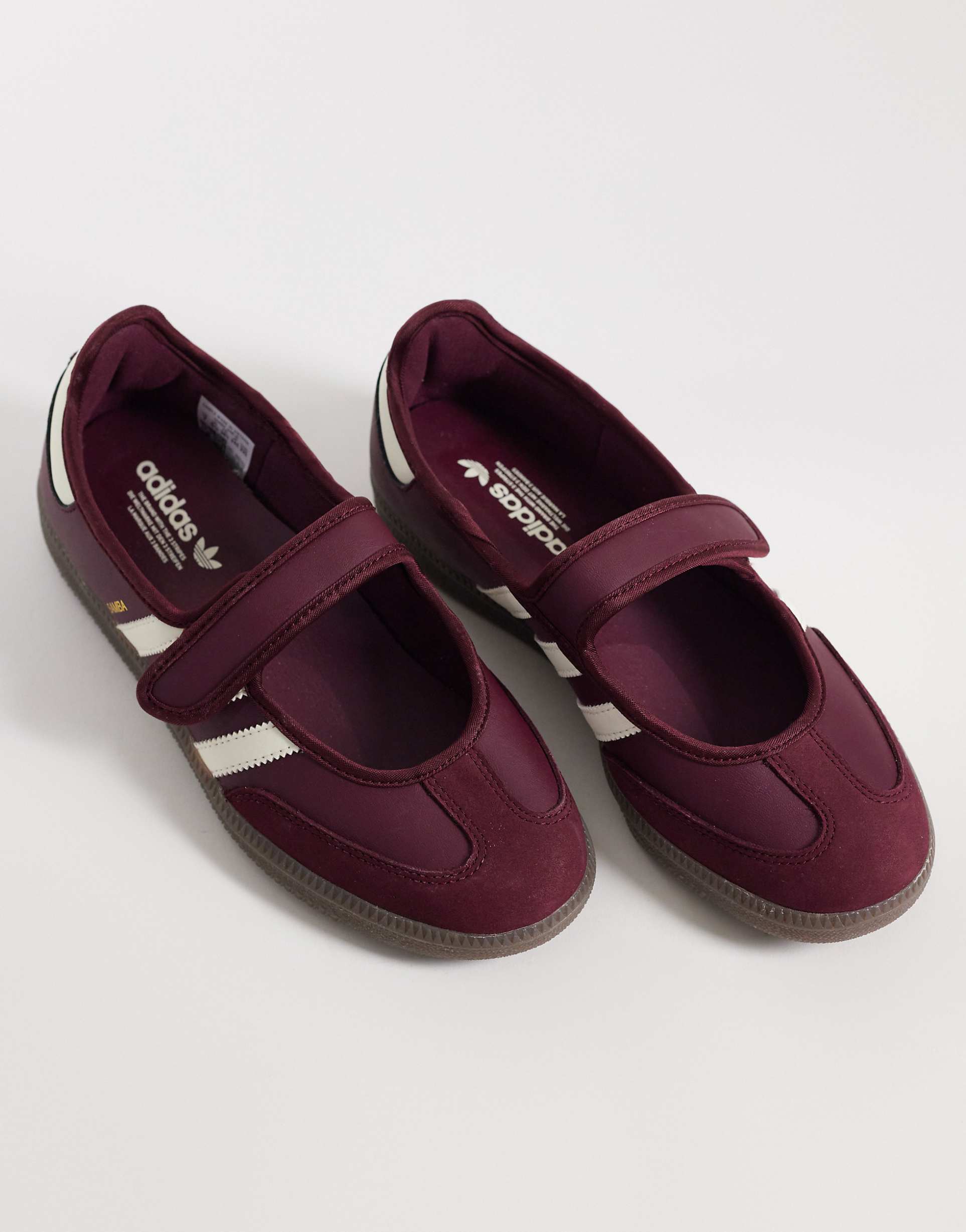 adidas Samba Jane – Maroon / Cream White