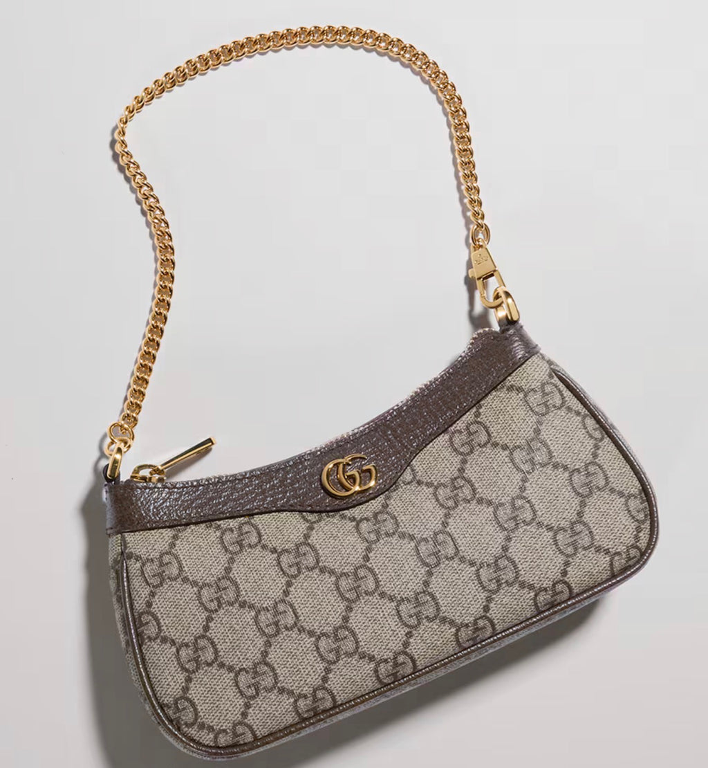 Gucci Ophidia Mini Bag in GG Supreme Canvas