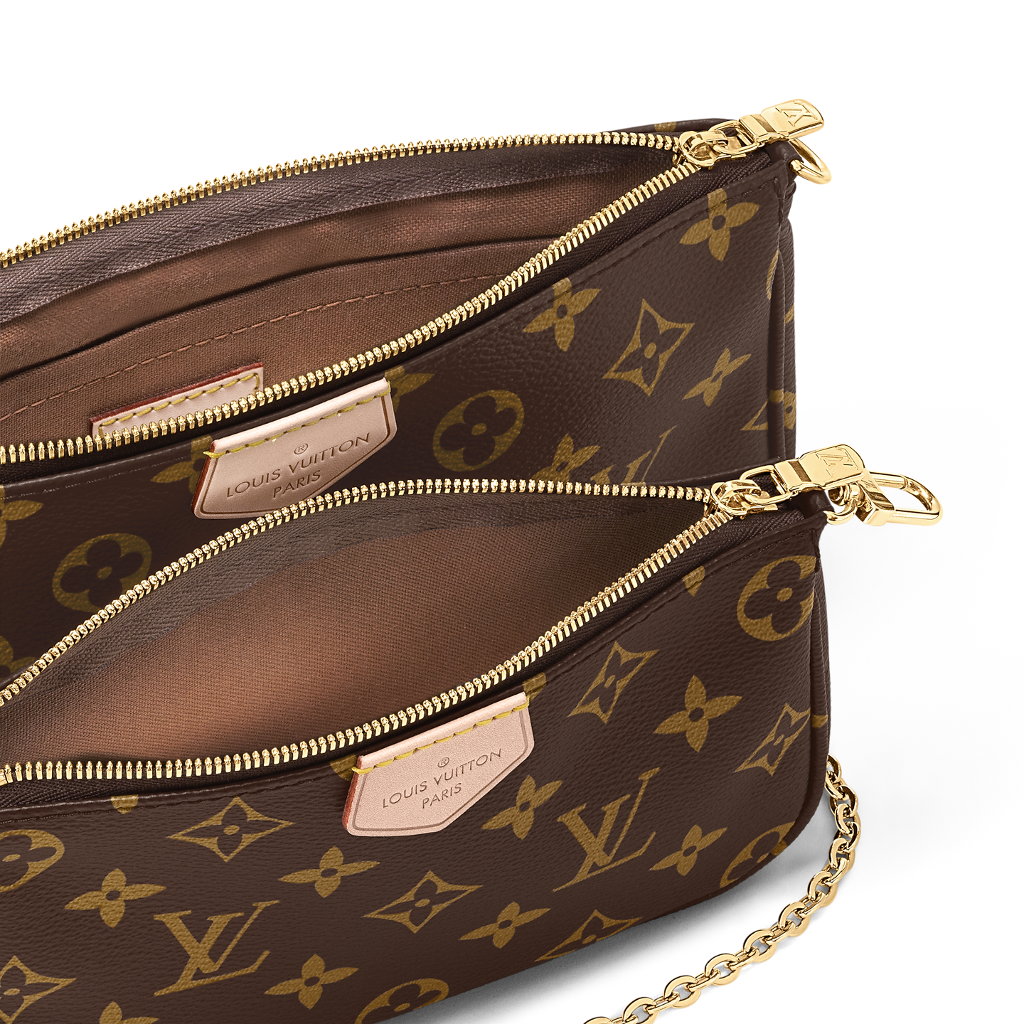 Louis Vuitton Multi Pochette Accessoires – Monogram / Light Pink
