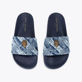 Kurt Geiger Meena Eagle Slide – Blue Denim