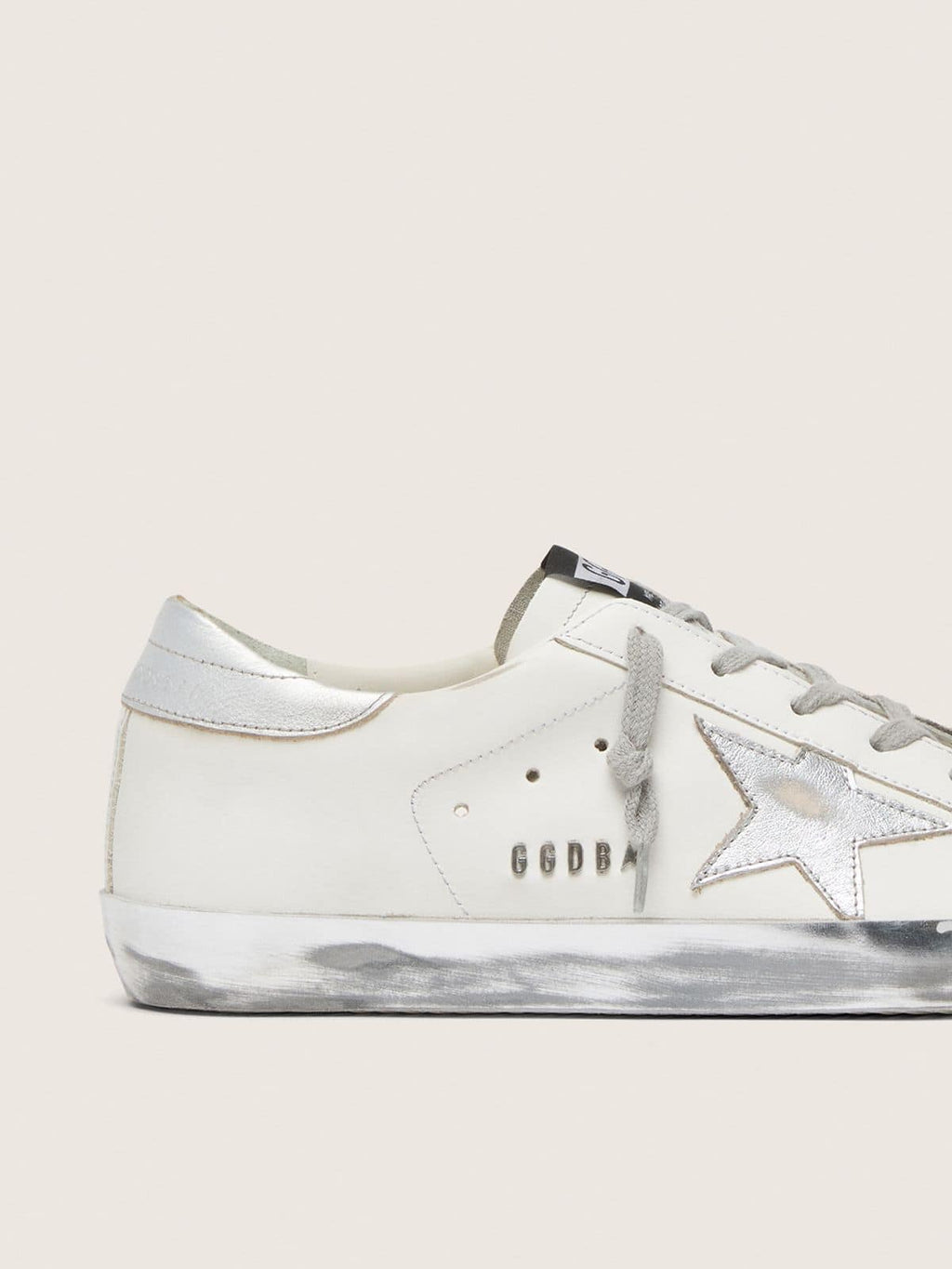 Golden Goose superstar White & Silver Star Sneakers