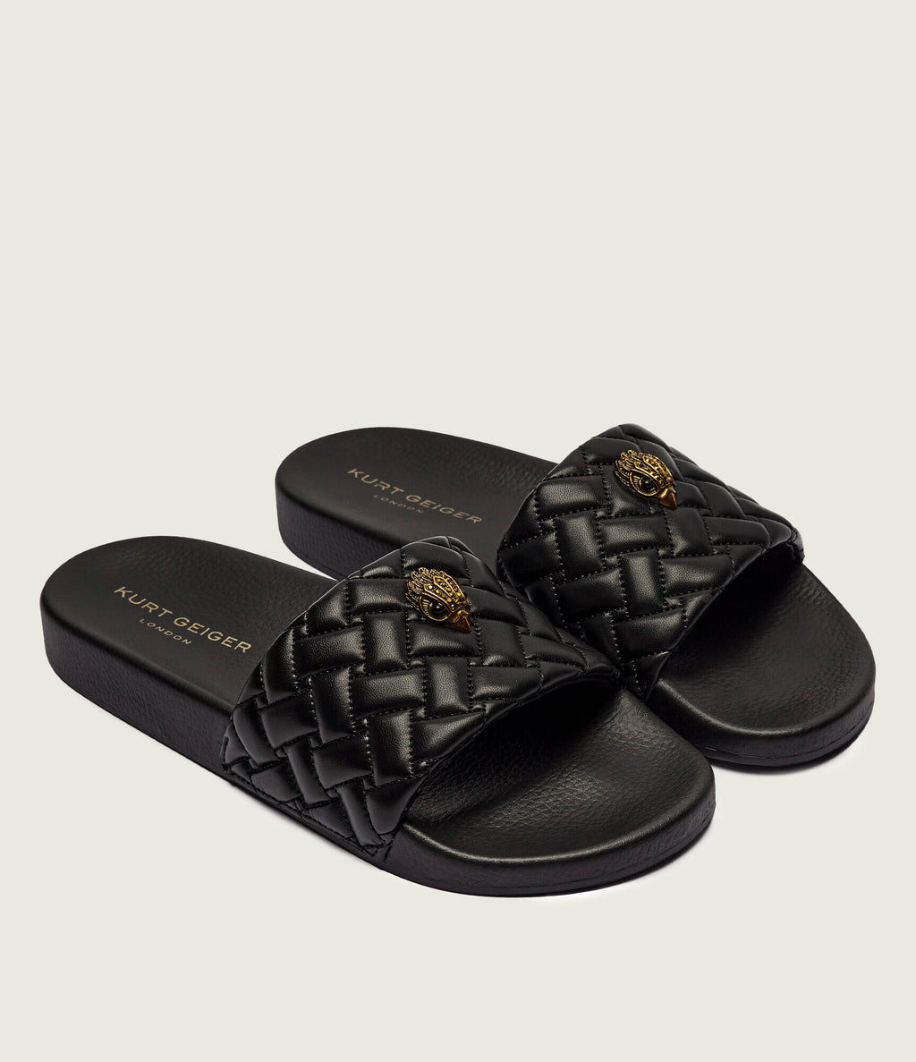Kurt Geiger Meena Eagle Slide – Black