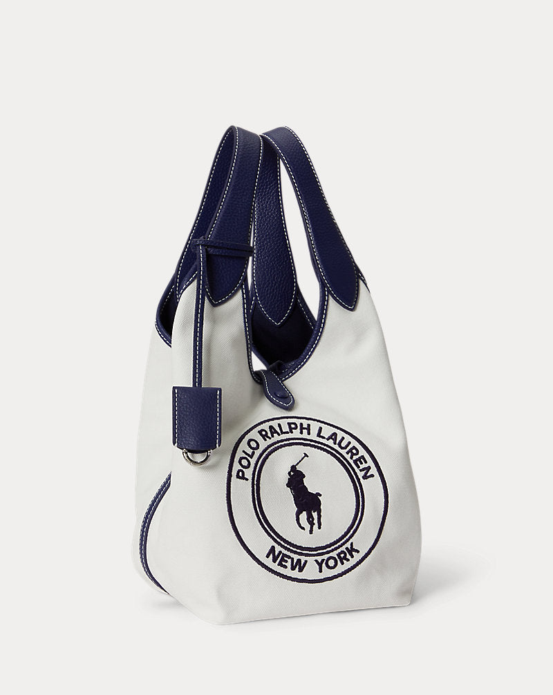 Polo Ralph Lauren Polo Play Logo Canvas Tote