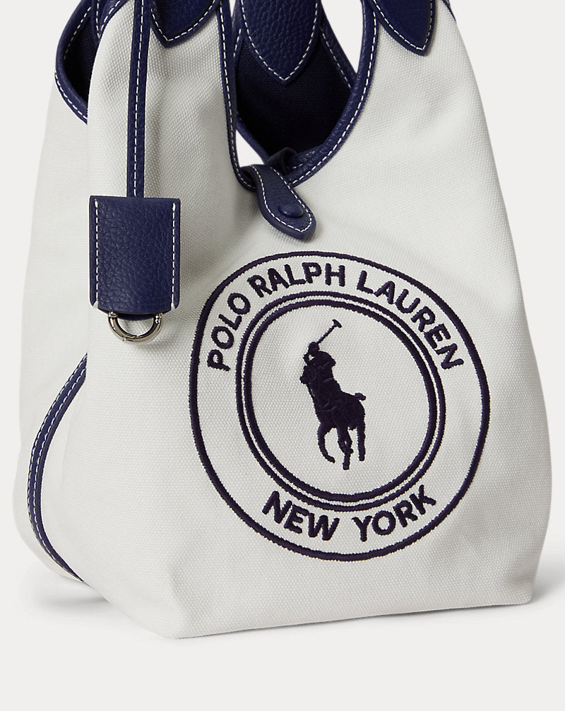 Polo Ralph Lauren Polo Play Logo Canvas Tote