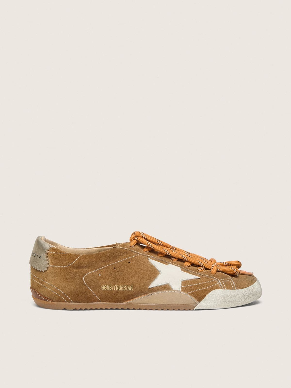 Golden Goose true-star Camel Suede Star Sneakers