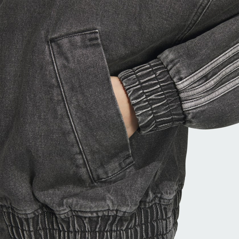 adidas Originals Denim Lacing FB Jacket – Black