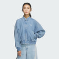 Adidas Denim Track Jacket – Light Blue