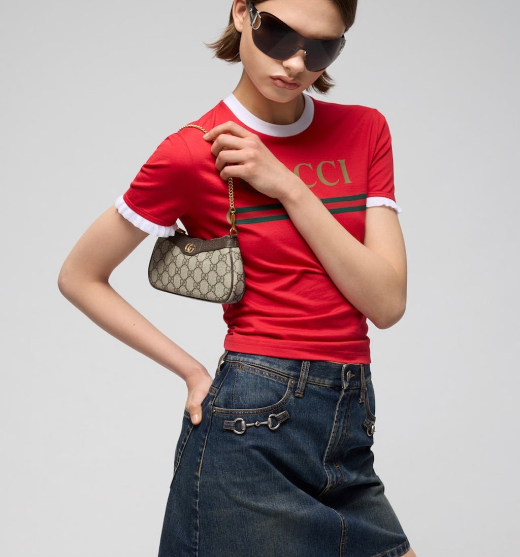 Gucci Ophidia Mini Bag in GG Supreme Canvas