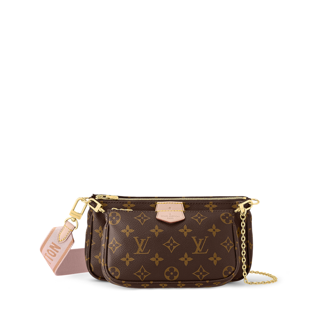 Louis Vuitton Multi Pochette Accessoires – Monogram / Light Pink