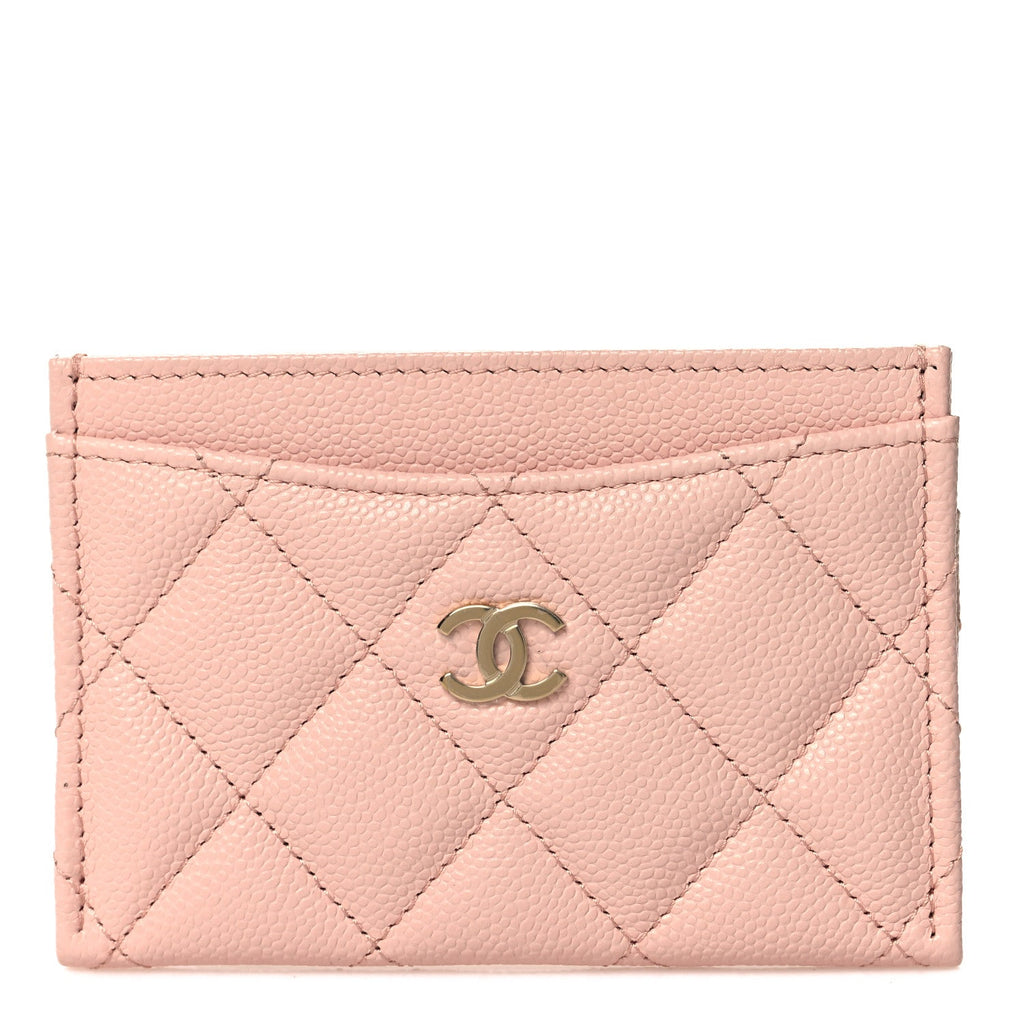 CHANEL Classic Card Holder – Light Pink