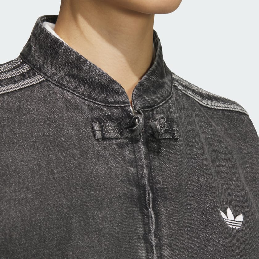 adidas Originals Denim Lacing FB Jacket – Black