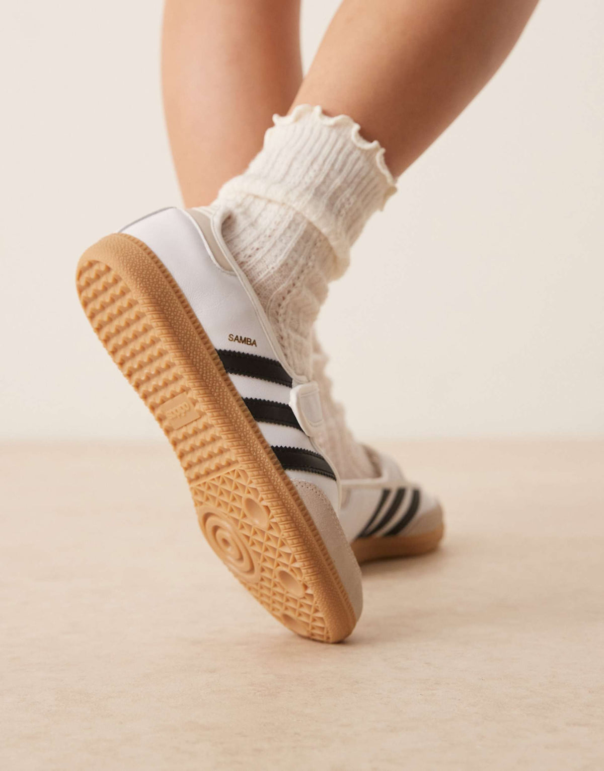 adidas Samba Jane – Cream White / Black