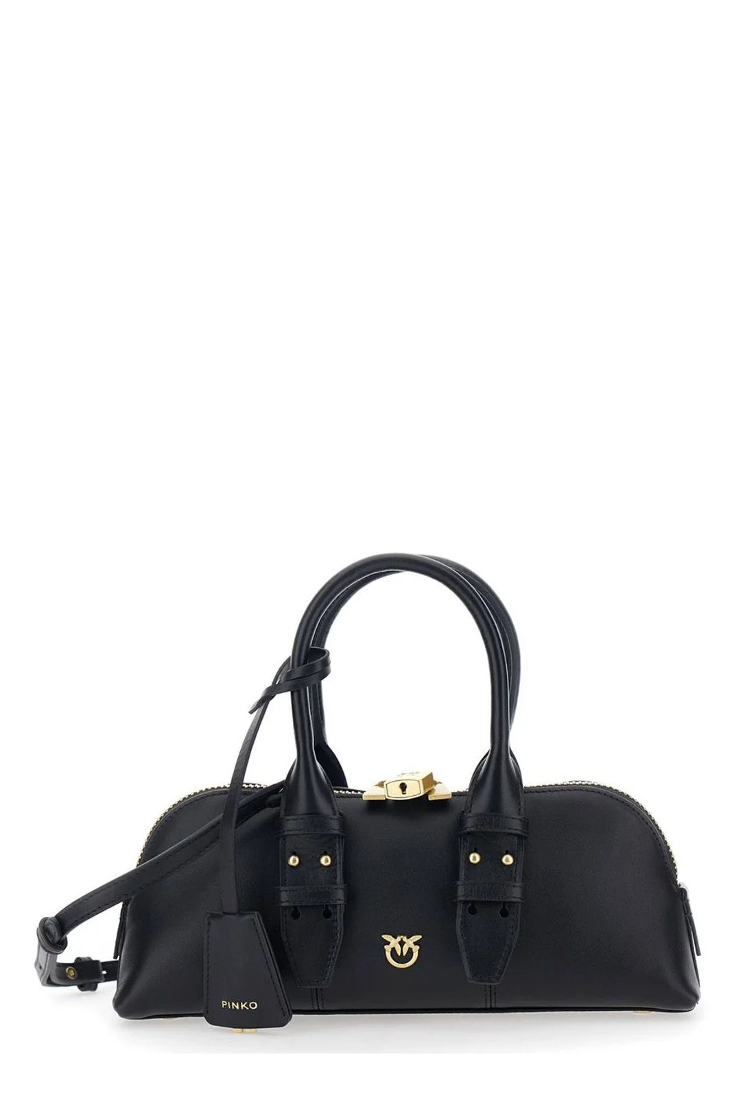 PINKO Mini Escape Bag Bowling Bag – Black
