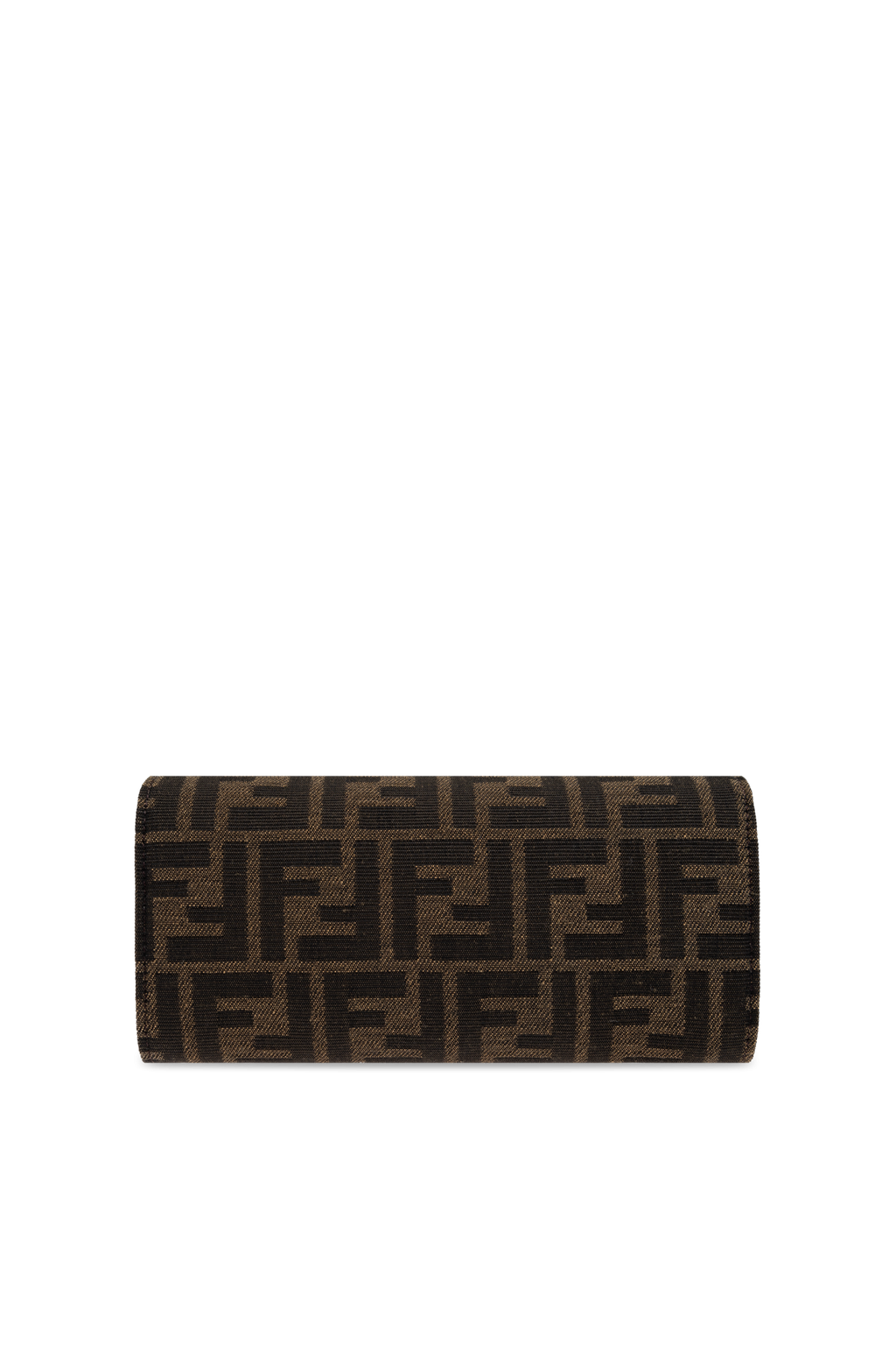 Fendi Wallet On Chain Baguette in Brown FF Jacquard