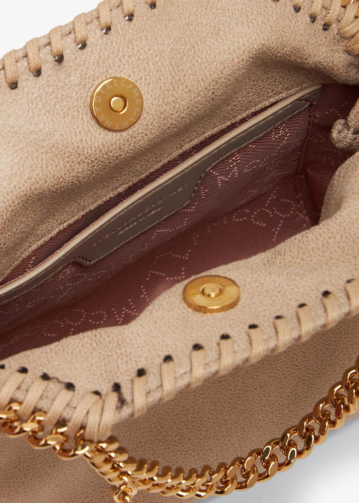 Stella McCartney Falabella Tiny Tote Bag – beige