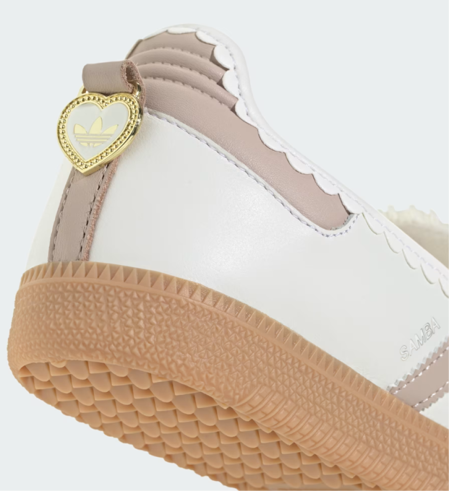 adidas Samba Jane Frill Pack – Cloud White / Wonder Taupe