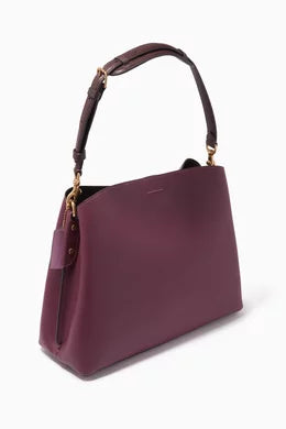 Coach Willow Shoulder Bag in Colorblock – Wine