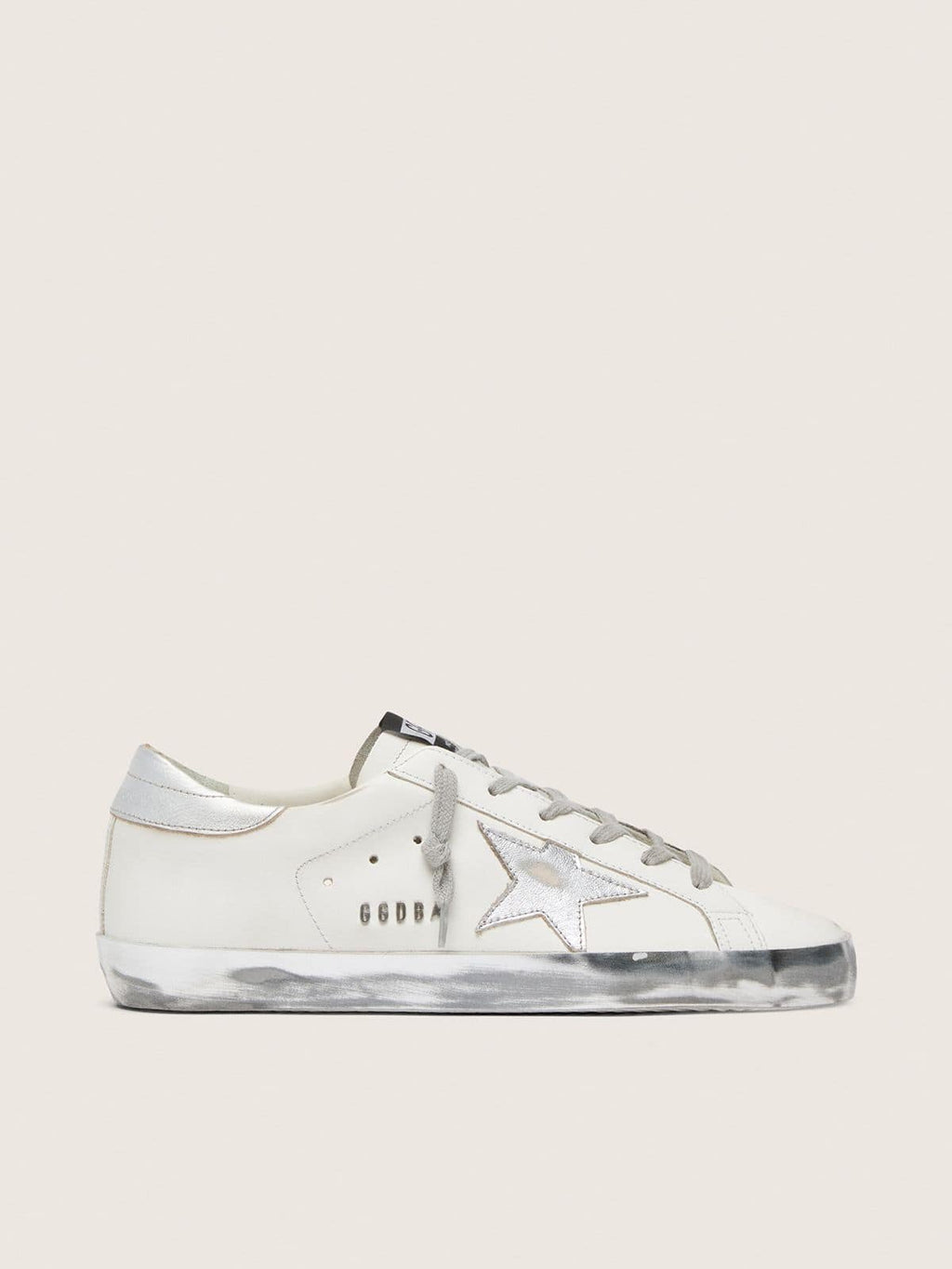 Golden Goose superstar White & Silver Star Sneakers